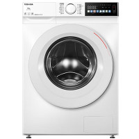 东芝 DG-10T13BF 10公斤超大容量滚筒洗衣机全自动超薄全嵌智能投放彩屏带BLDC变频 玉兔单洗