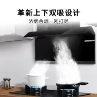 博世 DXB22E941W T8上下双吸厨房家用抽油烟机 净吸28立方大吸力 内外易清洁 智能风速调节