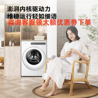 东芝滚筒洗衣机全自动家用 白珍珠T20带烘干洗烘一体 DD-107T20B 10公斤