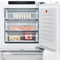 博世德国原装进口 KUR21ADE0C+GUN21ADE0C 冷藏冷冻台下嵌入式冰箱及冰洗