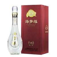 洋河镇 海梦缘 V9浓香型白酒 52度 500ml 单瓶装