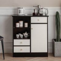 时光旧巷饮水机茶吧机家用现代轻奢带柜子消毒高端客厅智能一体柜_70707_温热