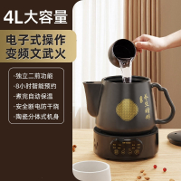 天际(TONZE)养生壶自动煎药壶电煎中医壶熬中药砂锅家用分体式陶瓷电热中药罐 智能煎药4L