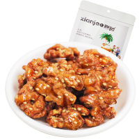 鲜记琥珀核桃仁158g坚果干果零食果仁小吃云南纸皮椒盐核桃肉