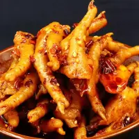 香辣鸡爪凤爪168克麻辣休闲肉类零食特色小吃熟食重庆特产鸡脚