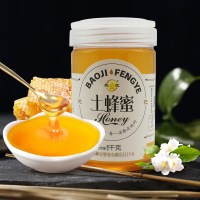 鲍记土蜂蜜2斤蜂蜜蜂蜜散装蜂蜜