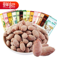 鲜记莓味巴旦木仁无壳扁桃仁180g*1袋装调味坚果仁焦糖味