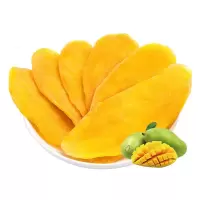 休闲零食品 芒果片 200g芒果干包装散装年货发