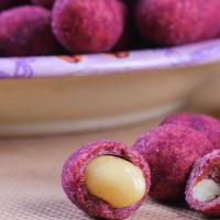 紫薯花生120g*2袋装坚果炒货非油炸花生米炒货零食【U先专属】