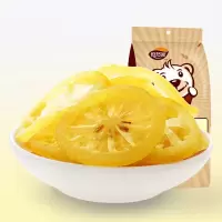 休闲零食蜜饯酸甜柠檬干果脯小包装110g柠檬片即食果干