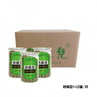 干炒青豆香酥青豆休闲零食发零售1*22罐件