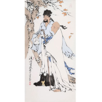 范曾字画手绘四尺国画人物后赤壁赋赠合影画册商务礼品装饰收藏