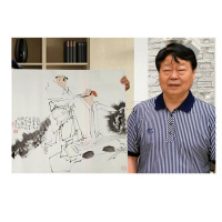 王西京书法四尺斗方手绘名人名家字画带原作照片礼品办公收藏装饰