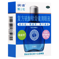 润洁复方硫酸软骨素滴眼液 10ml*1瓶/盒眼疲劳眼干燥症