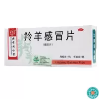 [3盒]同仁堂羚羊感冒片30片/盒*3盒清热解表流行性感冒头痛头晕咽喉肿痛