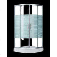 海澳德 淋浴房简易淋浴房整体弧扇形沐浴房 移玻璃洗浴室隔断定制
