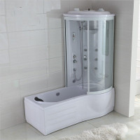 海澳德 整体淋浴房长方形浴缸L洗澡泡澡缸移冲凉 淋浴房
