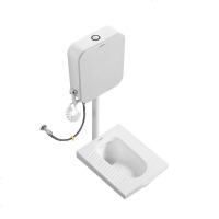 海澳德 蹲便器家用蹲坑式冲水箱整套装便池大便器卫生间蹲厕陶瓷便盆