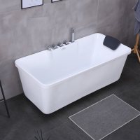 海澳德 亚克力家用 式成人欧式小户型可移动双层保温浴缸 1.2米-1.7米