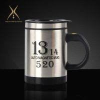 抖音同款自动搅拌杯不锈钢马克杯创意礼品懒人杯子磁化水杯咖啡杯