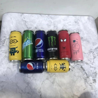 创意易拉罐保温杯个性不锈钢简约男女学生杯子可乐罐吸管水杯可乐