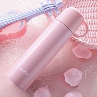 高档304不锈钢真空保温杯学生男女杯子便携大容量350-500商务水杯