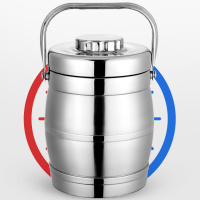 不锈提锅双层加厚保温多层食格三层分格便当不生锈304学生家用