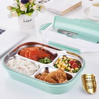 集东304不锈钢保温饭盒上班族饭盒儿童便当盒成人学生防烫快餐盒