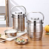 双层保温提锅饭盒上班族单人学生成人上班族便当盒大容量保温桶