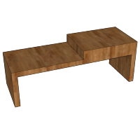 雨龙学习桌YC2201展示桌