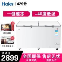 (Haier)海尔超低温冰柜海鲜冷柜商用冷柜冷藏冷冻大冰柜风冷风循环制速冻柜零下-40度BC/BD-429HEM429升