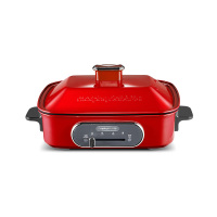 英国摩飞多功能料理锅烧烤炉火锅网红电烤炉家用一体电烤锅