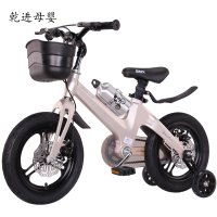 志灵童[新品直营]男女孩轻便儿童自行车5岁3-4-6-7岁镁合金一体轮碟刹宝宝脚踏车三轮车