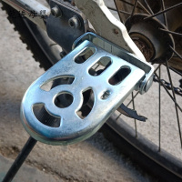 [新品直营]儿童自行车配件后脚踏板折叠一对脚蹬脚柱通用小孩后座搁脚板可站