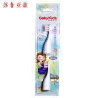 苏宁好货儿童电动牙刷替换头软毛蜘蛛侠苏菲亚声波刷头 苏菲亚(4支装)