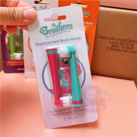 苏宁好货直邮儿童电动牙刷套装 送替换刷头水杯沙漏 粉红小马替换刷头