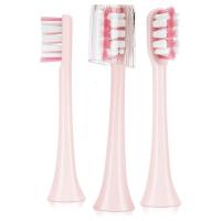 苏宁好货适用于米家/素士X3声波电动牙刷头刷头替换X1青春版贝医生粉 素士/贝医生12支(少女粉)