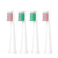 苏宁好货适配拜尔/拜耳电动牙刷刷头A系列A3/A9替换通用4支装柔软毛 绿色&mdash;新款柔软型[12支]