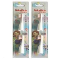 苏宁好货宝贝儿童电动牙刷替换头牙刷头苏菲亚蜘蛛侠软毛B2 苏菲亚2盒4支原装正品刷头