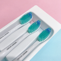 苏宁好货电动替换牙刷头充电超声波自动防水 白色