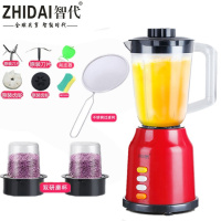 苏宁好货打汁机家用多功能榨汁机大容量果汁机搅拌机果蔬机儿童包包辅食机 红色大礼包加厚杯质保三年