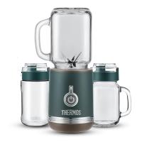 苏宁好货果汁机家用无线电动榨汁机迷你便携式水果多功能料理榨汁杯 英伦绿主机+TRITAN随行杯+梅森玻璃杯