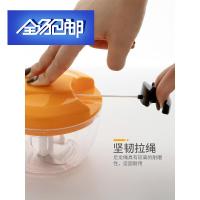 苏宁好货手动绞肉机小型家用手拉绞饺子馅绞碎手摇碎菜料理机多功能搅拌器