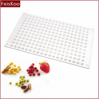 228连小珍珠巧克力豆豆奶茶蛋糕装饰模法式甜品慕斯硅胶模具