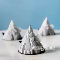单个装冰山冷山雪山 法式西点慕斯硅胶模具 滴落蛋糕配件模具
