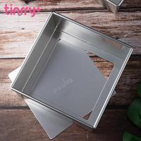 铝合金正方形加高 古早蛋糕模具 活底蛋糕模阳极 Tinrry家