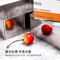 烘焙模具不锈钢长方形慕斯圈8寸慕斯蛋糕模长条切件圈diy蛋糕模具