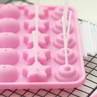 送纸棒 巧克力棒棒糖蛋糕模具家用硅胶卡通diy烘焙工具套装新手