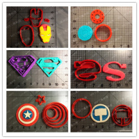 漫威钢铁侠雷神队长超人饼干手工馒头模具切翻糖杯子蛋糕