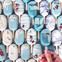 网红创意冰棒蛋糕模具雪糕冰淇淋硅胶模法式慕斯棒棒糖冰棍模具